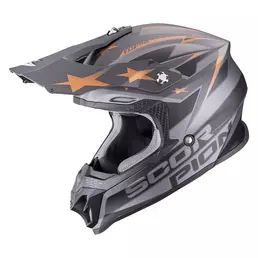 Scorpion Vx-16 Evo Air Patriot Мотошлем Copper Черный (размер: xs)