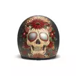 Dmd Jet Retro Skull Мотошлем Черный
