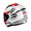 Hjc C10 Hiper Мотошлем White Red Белый