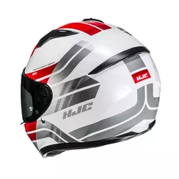 Hjc C10 Hiper Мотошлем White Red Белый