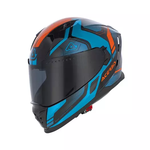 Acerbis X-way Graphic Мотошлем Blue Orange Синий (размер: l)