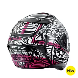 Kabuto Full Face Мотошлем F17 Gp Mips Aleix Черный