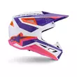 Alpinestars Sm3 Heat Мотошлем White Purple Фиолетовый