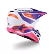 Alpinestars Sm3 Heat Мотошлем White Purple Фиолетовый