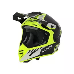 Acerbis X-track Mips 2206 Мотошлем Yellow Black Желтый
