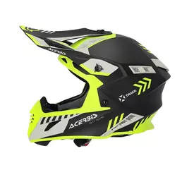 Acerbis X-track Mips 2206 Мотошлем Yellow Black Желтый