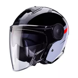 Caberg Soho Zephyr Мотошлем Black Grey Red Серый