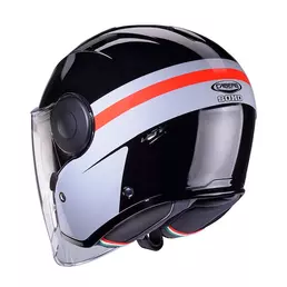 Caberg Soho Zephyr Мотошлем Black Grey Red Серый