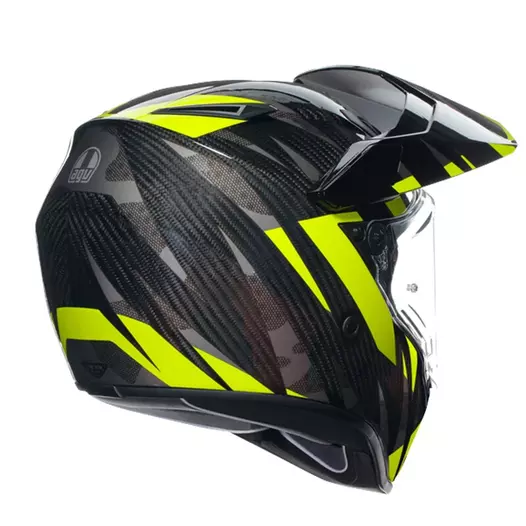 Agv Ax9 E2206 Carbon Steppa Мотошлем Yellow Желтый