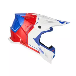 Acerbis T711 Мотошлем White Blue Red Белый