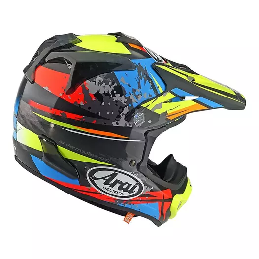 Arai Mx-v Evo Track Мотошлем Черный