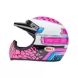Bell Moto-3 Ece6 Deathspray Мотошлем Pink Purple Розовый