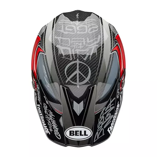 Bell Moto-10 Spherical Fasthouse Ditd 25 Red Красный