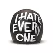 Dmd Jet Retro I Hate Everyone Мотошлем Matt Черный (размер: s)