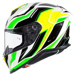 Premier Hyper Rw 6 Мотошлем Green Yellow Зеленый
