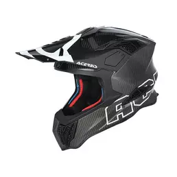 Acerbis Airstrike-c Мотошлем Black White Черный