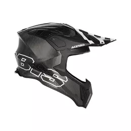 Acerbis Airstrike-c Мотошлем Black White Черный
