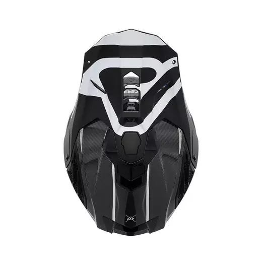 Acerbis Airstrike-c Мотошлем Black White Черный