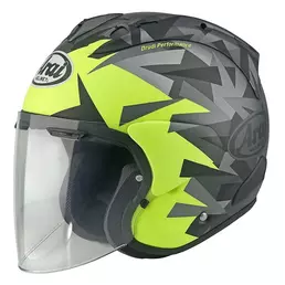 Arai Sz-r Vas Evo Mimesis Мотошлем Yellow Желтый
