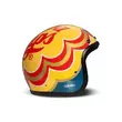 Dmd Jet Retro Candy Мотошлем Желтый (размер: s)