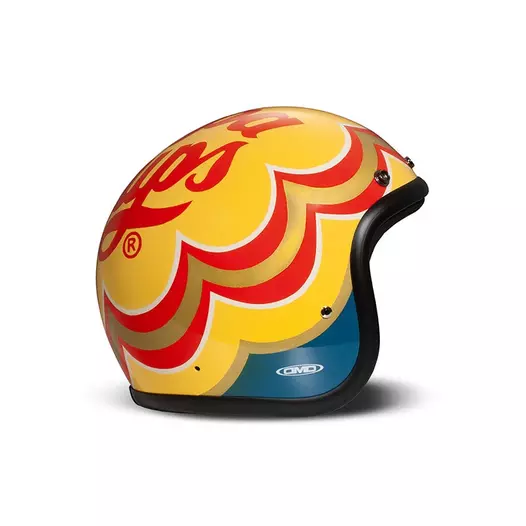 Dmd Jet Retro Candy Мотошлем Желтый (размер: s)