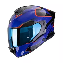 Scorpion Exo 530 Air Clip Мотошлем Blue Синий