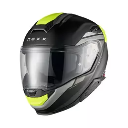 Nexx X.tr Quanta Мотошлем Black Yellow Желтый