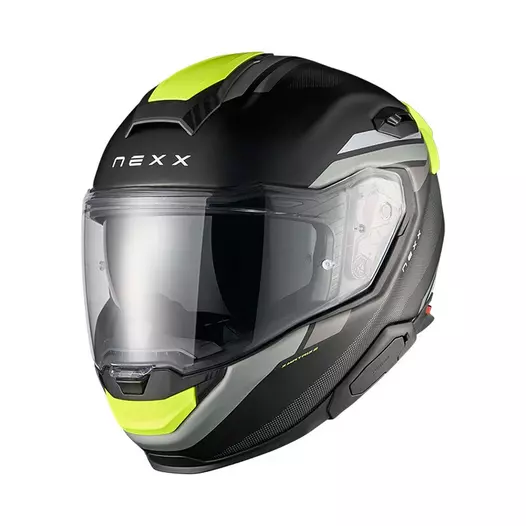 Nexx X.tr Quanta Мотошлем Black Yellow Желтый (размер: xs)