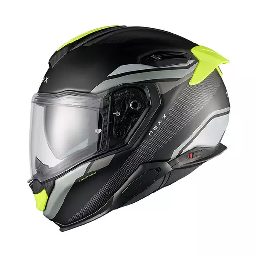 Nexx X.tr Quanta Мотошлем Black Yellow Желтый