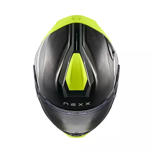 Nexx X.tr Quanta Мотошлем Black Yellow Желтый