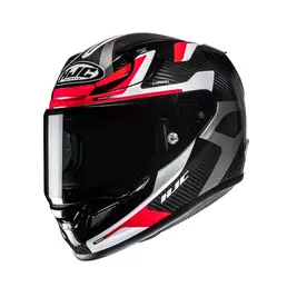 Hjc Rpha 12 Carbon Xentra Мотошлем Red Красный