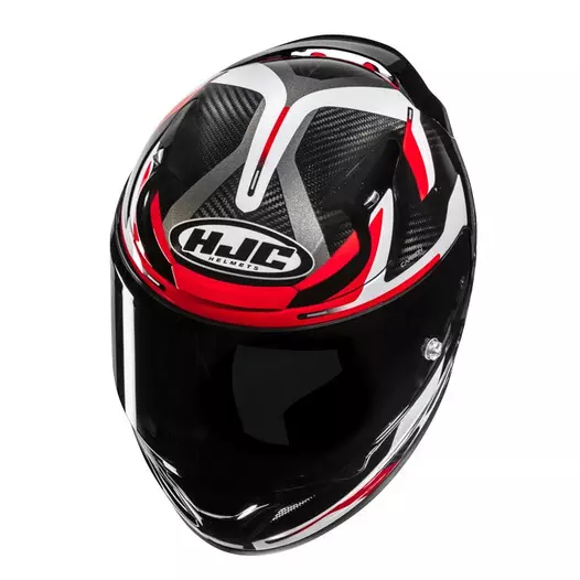 Hjc Rpha 12 Carbon Xentra Мотошлем Red Красный