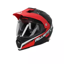 Acerbis Flip Fs-606 2206 Мотошлем Grey Red Красный
