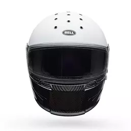 Bell Eliminator Carbon Ece6 Diverge Мотошлем Black Белый