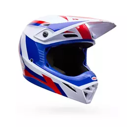 Bell Mx-10 Mips Youth Dyno Мотошлем Red White Белый