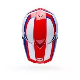 Bell Mx-10 Mips Youth Dyno Мотошлем Red White Белый
