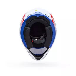 Bell Mx-10 Mips Youth Dyno Мотошлем Red White Белый