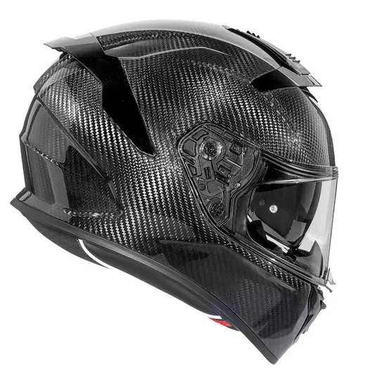 Premier Devil Carbon 22.06 Мотошлем Black Черный