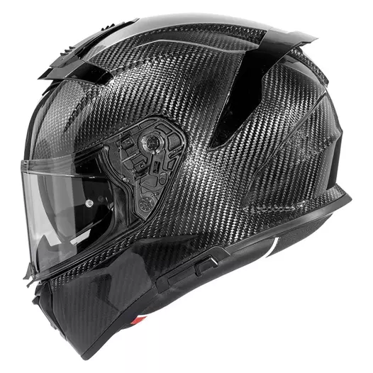Premier Devil Carbon 22.06 Мотошлем Black Черный