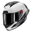 Shark Aeron Gp Blank Sp Мотошлем Carbon White Белый (размер: l)