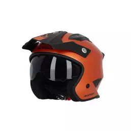 Acerbis Jet Aria 2206 Metallic Мотошлем Orange Оранжевый