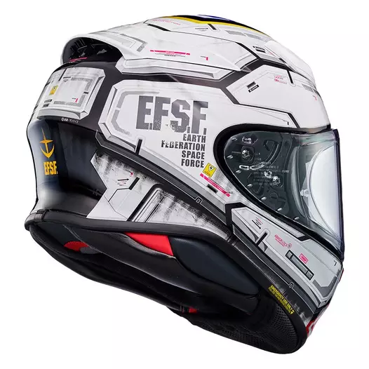 Shoei Nxr 2 Gundam Tc-10 Мотошлем Белый