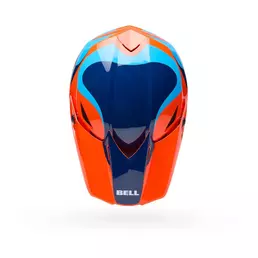 Bell Mx-10 Mips Youth Wave Мотошлем Orange Blue Оранжевый