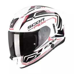 Scorpion Exo 530 Air Slope Мотошлем White Red Белый