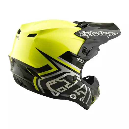 Troy Lee Designs Youth Gp Pro Mono Мотошлем Yellow Желтый