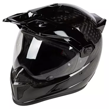 Klim Krios Karbon Мотошлем Gloss Black Черный