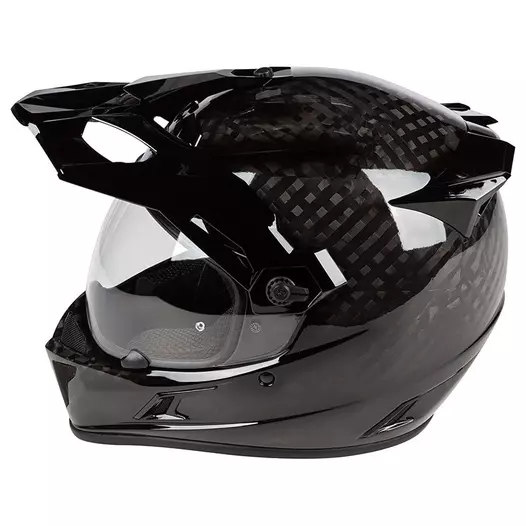 Klim Krios Karbon Мотошлем Gloss Black Черный