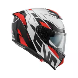 Premier Evoluzione Pr 8 Мотошлем White Red Белый