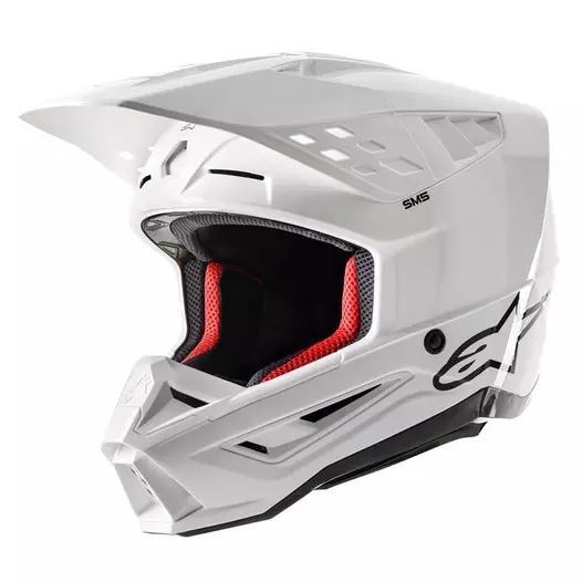 Alpinestars Sm5 2206 Solid Мотошлем White Белый (размер: xs)