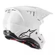 Alpinestars Sm5 2206 Solid Мотошлем White Белый